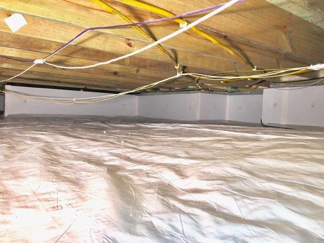 Foamax Insulation on Crawl Space Walls