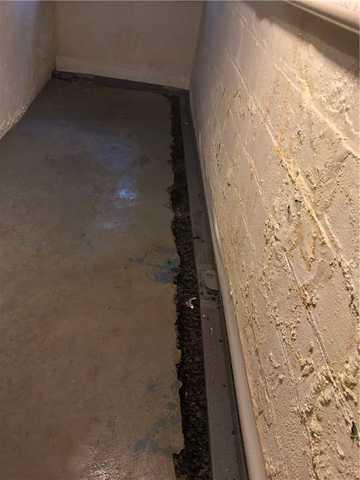French Drain System Installed