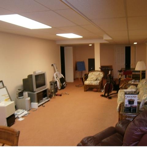 <p>The basement of this Weatogue, CT home was very humid. This is often the case in Connecticut basements as the cooler temperatures increase humidity levels. We installed our SaniDry XP Basement Air System to purify and dehumidify the air. Our powerful dehumidifier can remove 109 liters of water per day from the air, and it is ENERGY STAR rated. Its high energy efficiency keeps the bills low for the homeowners.</p>