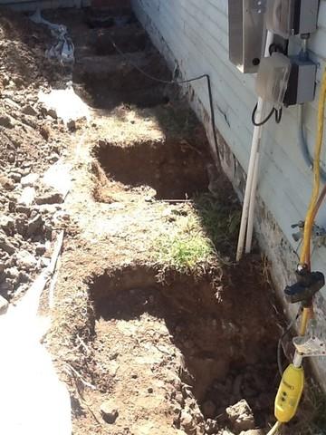 Prep work for Foundation footings