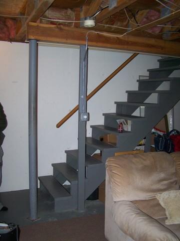 Unfinished Stairs in Windsor Locks, CT