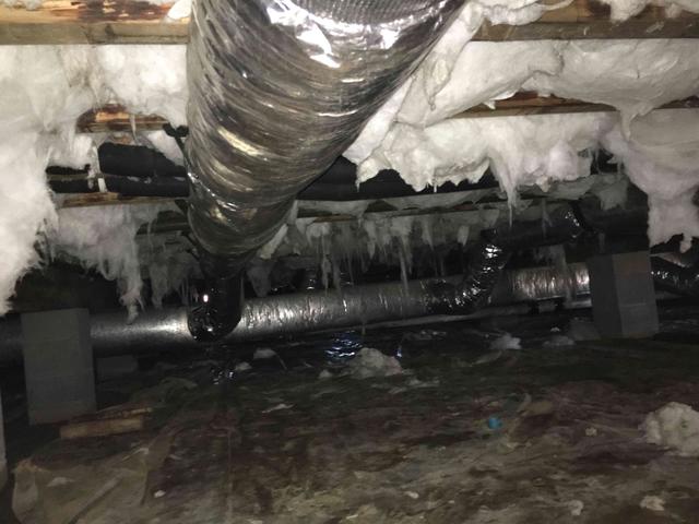 Damaged & Falling Insulation