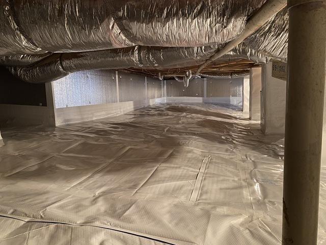 Crawl Space Wall Insulation