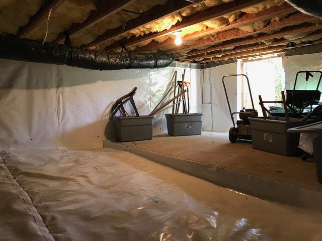 Storage in the Crawl Space