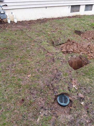Extending the Drainage Line