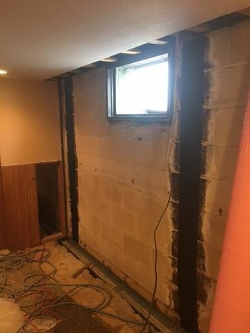 CarbonArmor® Stabilizing Additional Basement Walls in Duluth, MN
