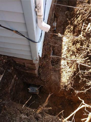 Piering the Corner of the House