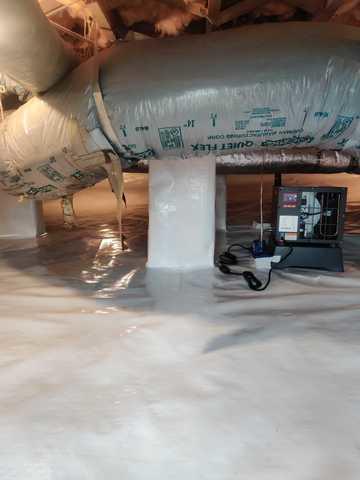 CleanSpace Crawl Space Floor Covering