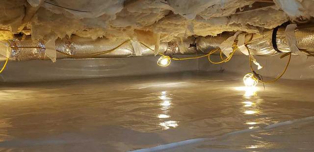 Full Crawl Space Installation Complete