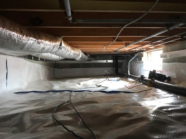Sealing the Crawl Space