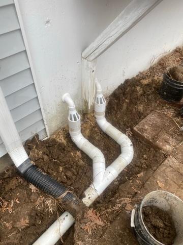 Exterior Drainage Lines