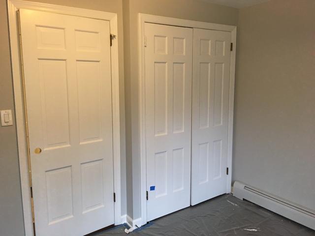 Freshly Painted Doors