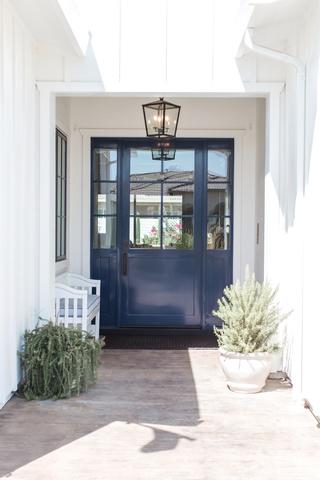 This front door was a custom designed to meet the clients vision.