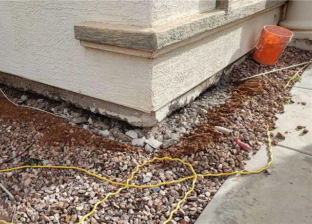 Gilbert, AZ Stem Wall Repair