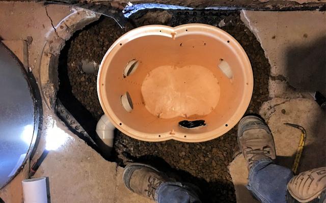 Installation of the TripleSafe Sump Pump Basket