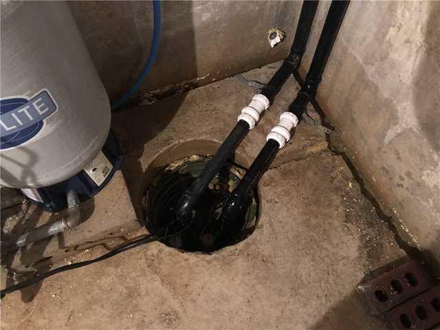 Existing Sump Pump System