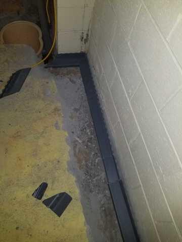 Laying in WaterGuard