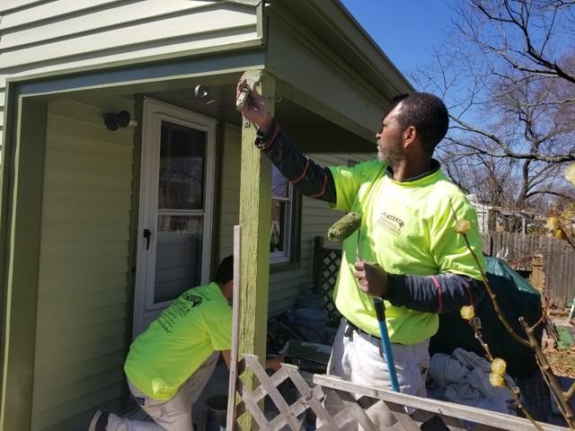 Trim Painting by Hand