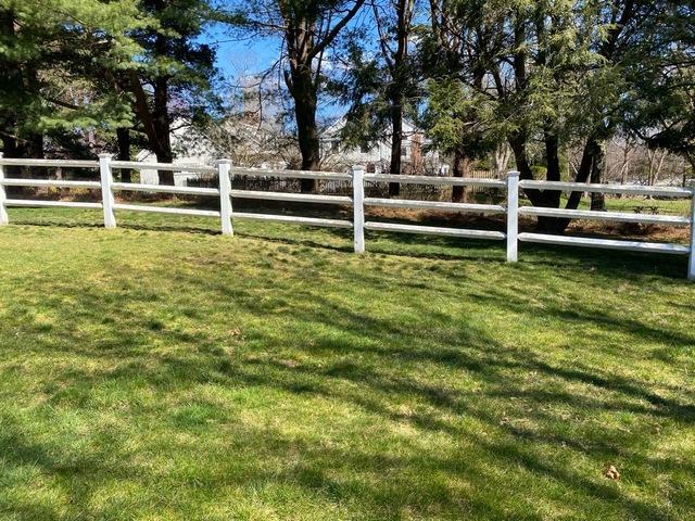 Chipping Paint on Fence