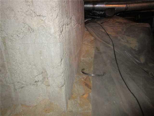 Before Shot Of Flooring and Walls