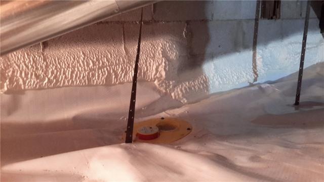 CleanSpace© and SprayFoam Installed