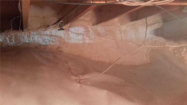 SprayFoam On Walls and Ceiling