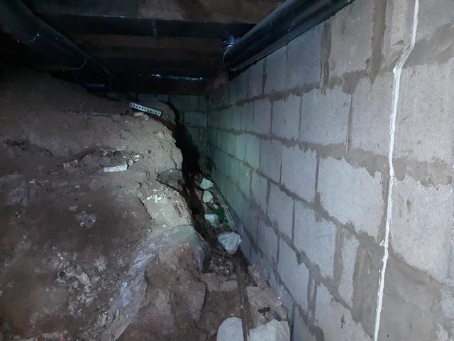Wet Crawl Space