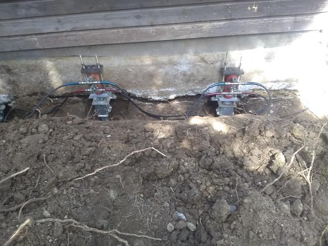 Push Pier install