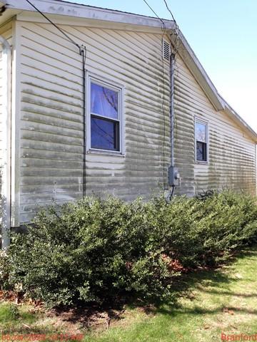 Before Power Washing