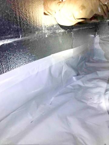 CleanSpace Vapor Barrier and SilverGlo Wall Insulation