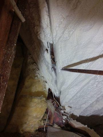 Spray Foam On Attic Ceiling