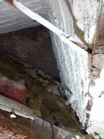 Spray Foam Peaks