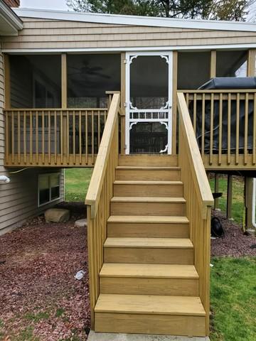 Staining Results for the Steps