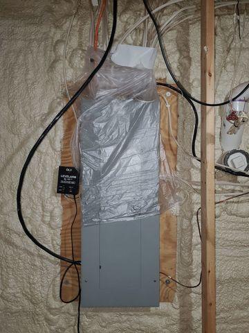 Spray Foam and Electrical Box