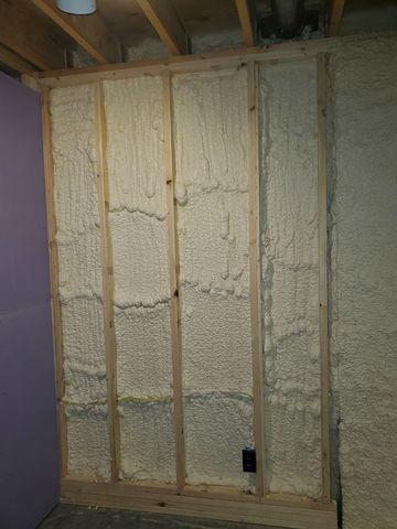 Spray Foam Install