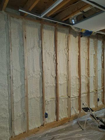 Spray Foam and Wall Joists