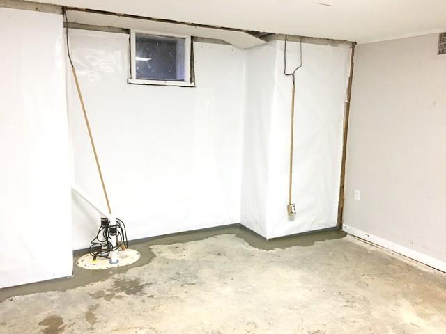 Basement Waterproofing System