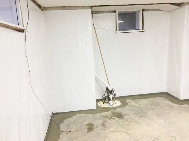 Basement Waterproofing System