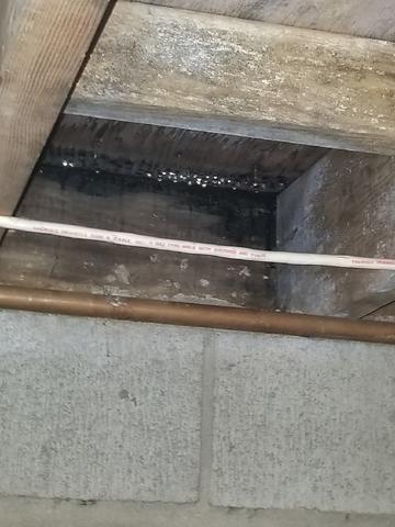 Moisture On Rim Joists