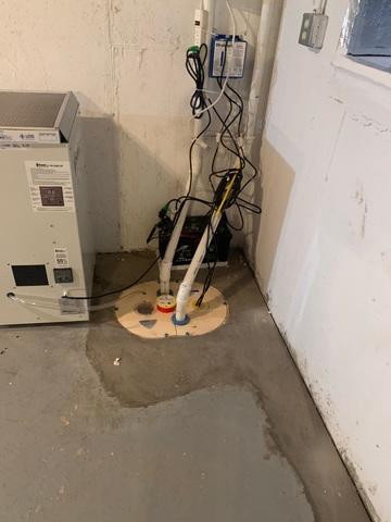 Sump and Dehumidifier