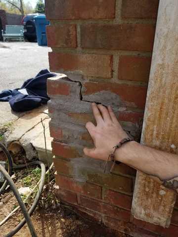 Corner Cracks After House Lift