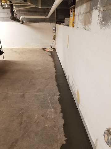 Waterproofing System Running into Sump Pump