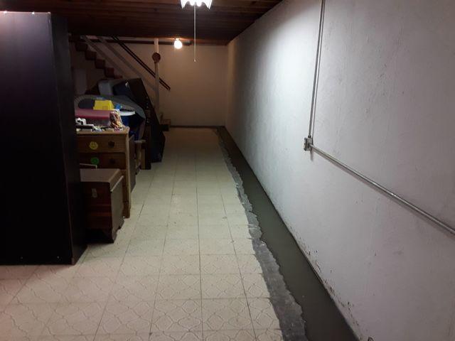 Waterproofed Basement