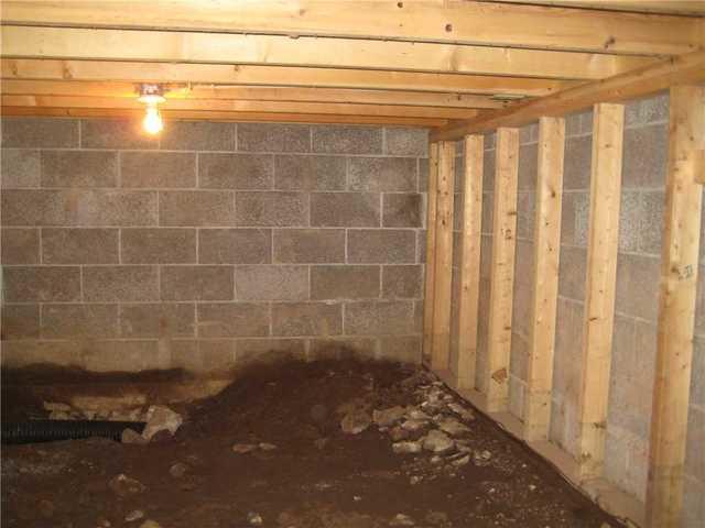 Cinder Block With No Insulation