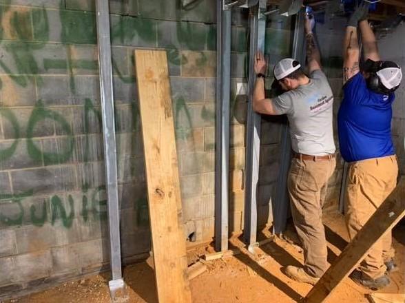 Job Photo - Wall Support