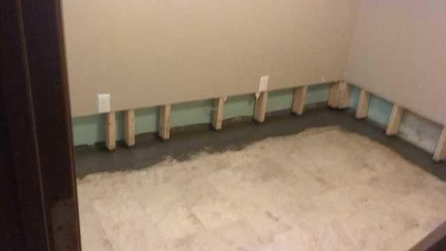 WaterGuard in a Finished Basement