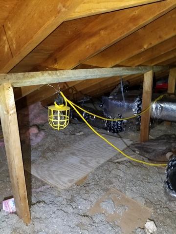 Additional Attic Before Photo in Esko, MN