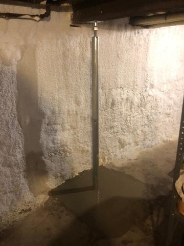 Closed Cell Spray Foam in North East Minneapolis Basement