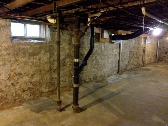 Porous Walls and Spray Foam