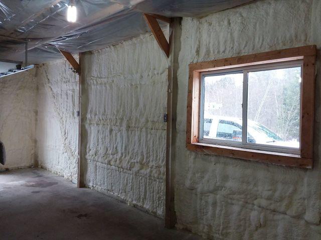 Closed Cell Spray Foam Insulated